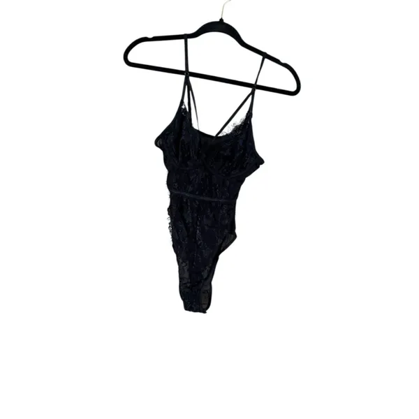 Women's Unbranded Black Lace Chemise & Slip, Size S - Image 8