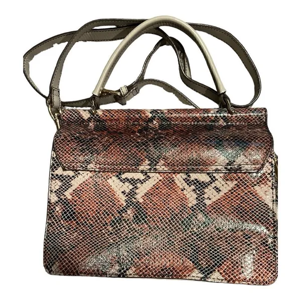 Antonio Melani snake print leather shoulder bag - Image 2