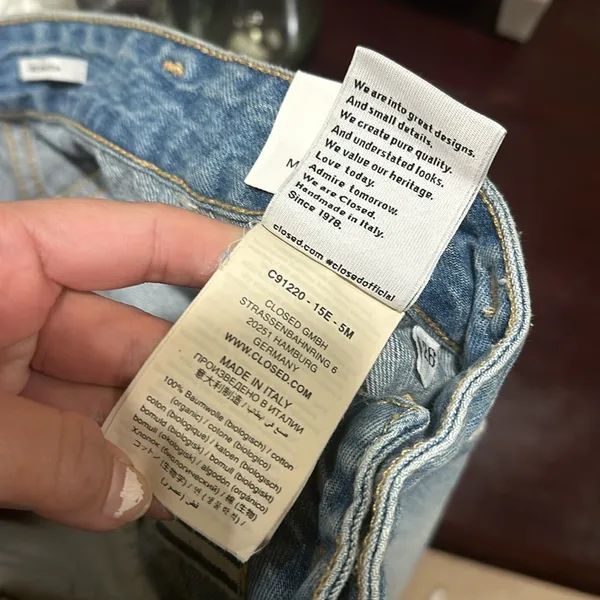 NWT CLOSED Denim Boyfriend Mid Waist Jeans - Image 8