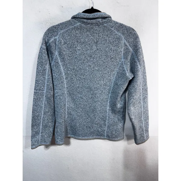 Patagonia Women's M Blue Better Sweater Quarter Zip Pullover Fleece - Image 4