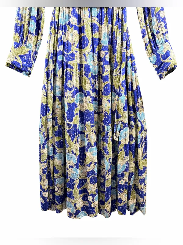 BTFL-LIFE Anniki Floral Long-Sleeve Maxi Faux Wrap Dress, Large - Image 5
