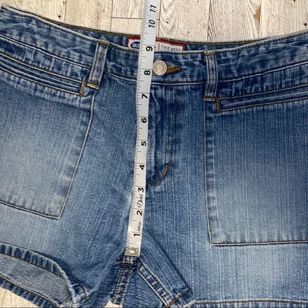 Vintage Y2K Old Navy Jean Shorts Mid-Rise Size 6 - Image 7