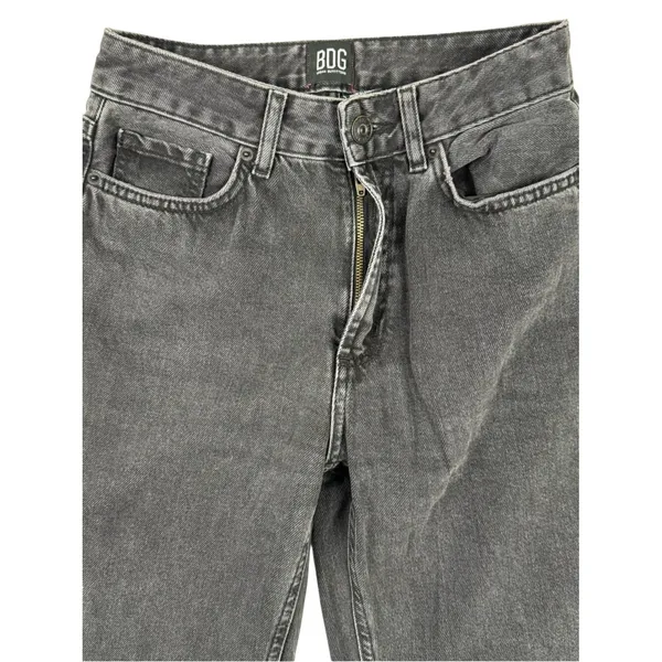 BDG Urban Outfitters Mom Jeans High Rise Black Wash Womens 25‎ Straight Leg - Image 4