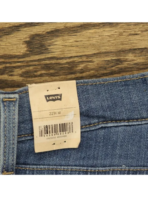 NWT Levi's 726 High Rise Flare Womens Jeans Button Fly Take a Walk Blue 22W - Image 10