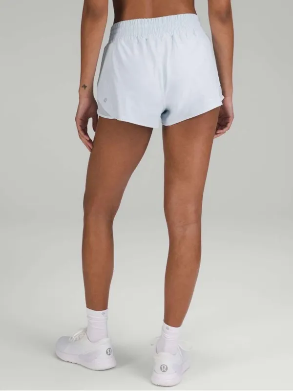 Lululemon Hotty Hot High Rise Shorts Powder Blue size 10 - Image 2