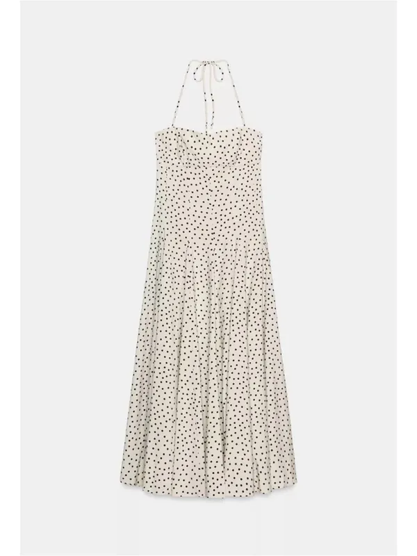 Zara voluminous polka dot maxi dress‎ - Image 4