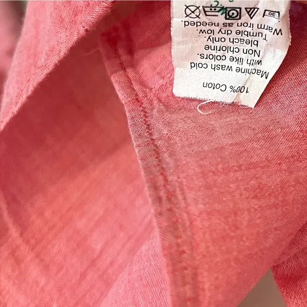 J. Crew Pink The Perfect Shirt Button Down Long Sleeve Classic Extra Small - Image 6
