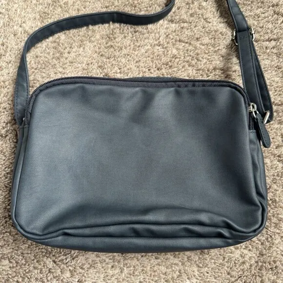 Multisac Women's Navy Blue Crossbody, Shoulder Bag Purse With Adjustable‎ Strap - Image 5