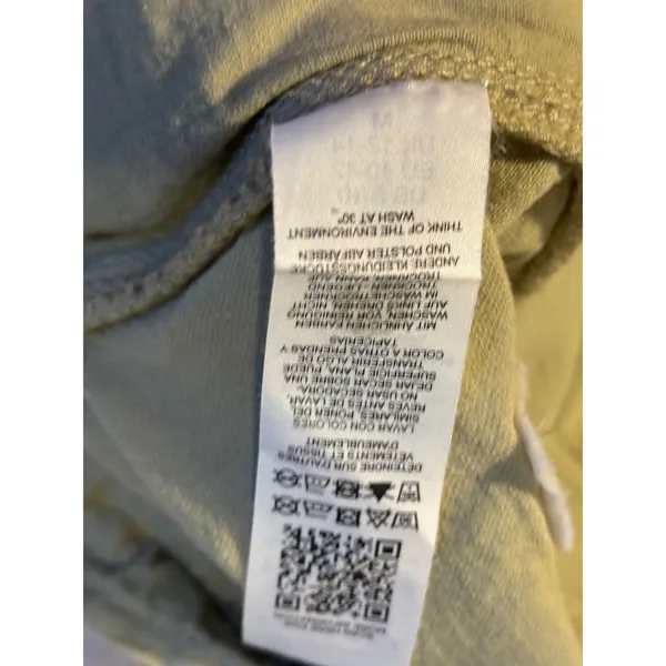 Topshop Sage Green Cotton Linen Blend Utility Jogger Pants Size US 8-10 M - Image 7