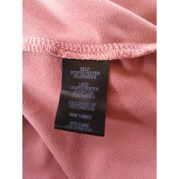 Torrid Flutter Sleeve Dusty Rose Size 2 Short Sleeve Top - Image 4