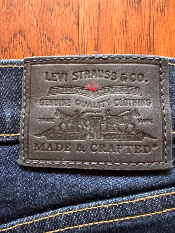 Levi's Made &‎ Crafted Made In Japan Selvedge High Rise Boyfriend Jeans W27 L27 - Image 4