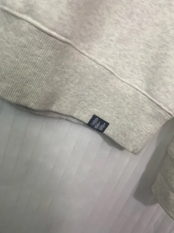 Storia Evergreen Vibes Graphic Crewneck Sweatshirt - Light Heather Gray - Image 3
