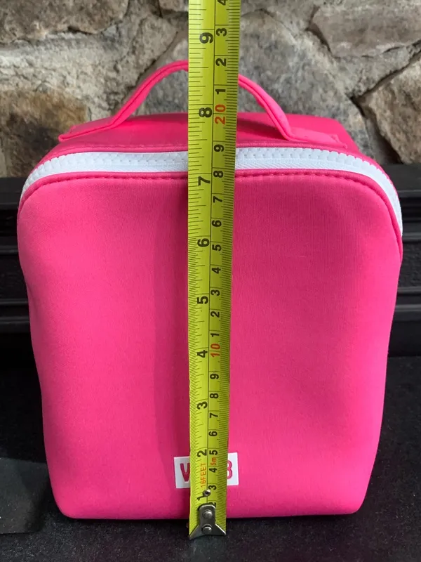 Verb Zip Around Makeup Case Cosmetic Bag Hot Pink Brand New Makeup Not Included - Image 10