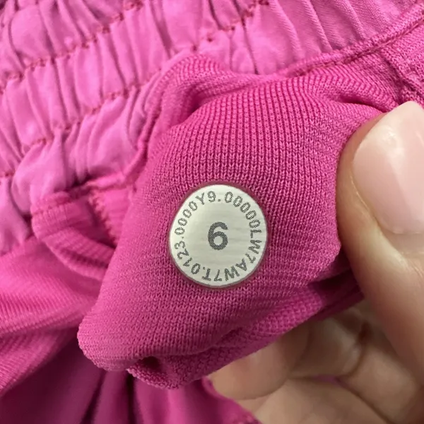 Lululemon Hotty Hot Shorts High Rise 4" Sonic Pink Athletic Athleisure Women 6 - Image 7