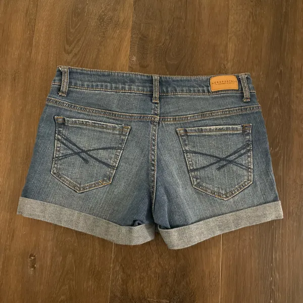 Aeropostale lightly worn jean shorts - Image 2