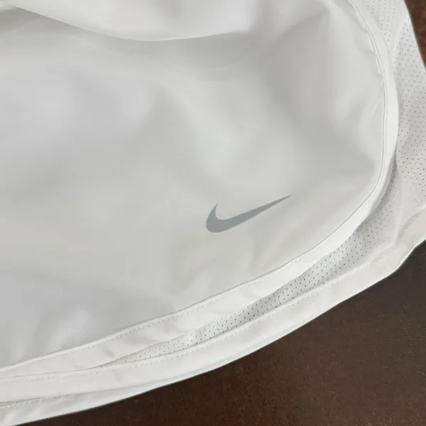 Nike Dri-FIT Running Shorts Women’s White Lined Athletic Training 831558-100 XL - Image 9
