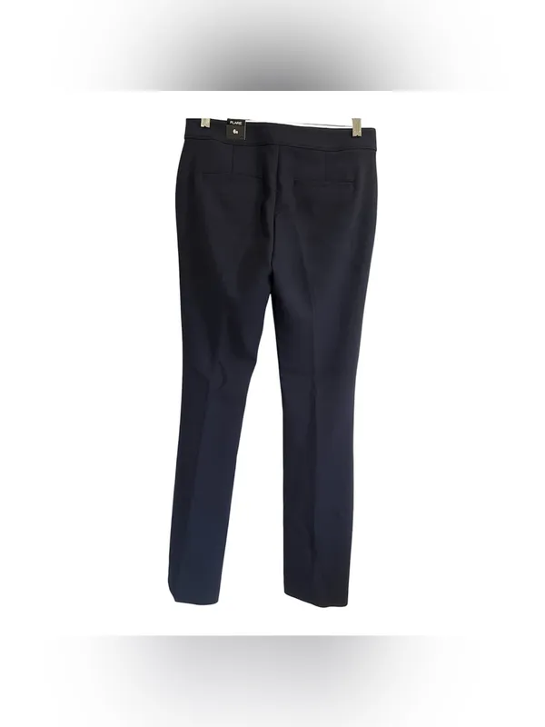 Express Women's Navy Sailor-Style Button Front Pants - Image 2