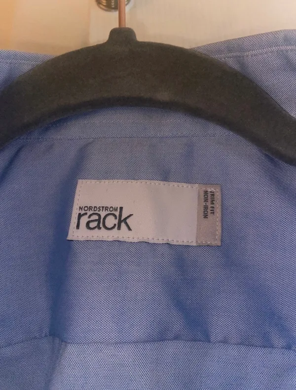 Nordstrom Rack Blue Business Casual Dress Shirt - Image 2