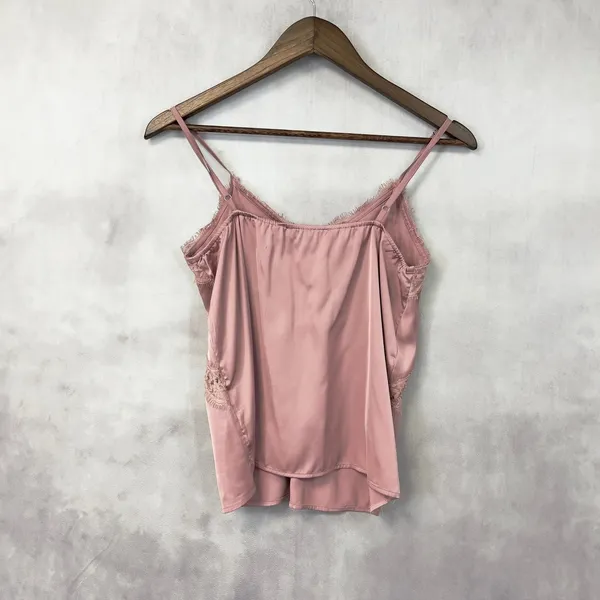 Love Tree Y2K Babydoll Cami Tank Top Women Small Pink Soft Girl Coquette Romantic Dainty‎ - Image 7
