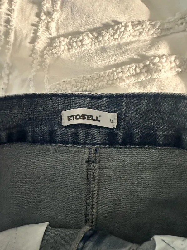 Amazon Blue denim mini skirt - Image 2
