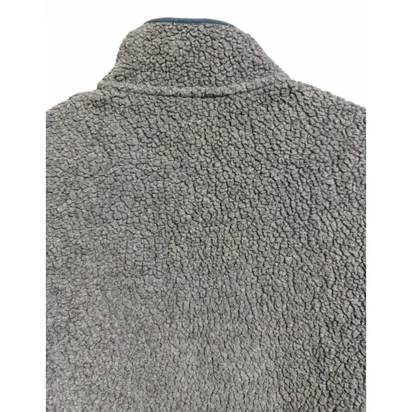 Patagonia Retro Pile Marsupial Fleece Pullover Salt Gray Women's‎ Size XS - Image 4