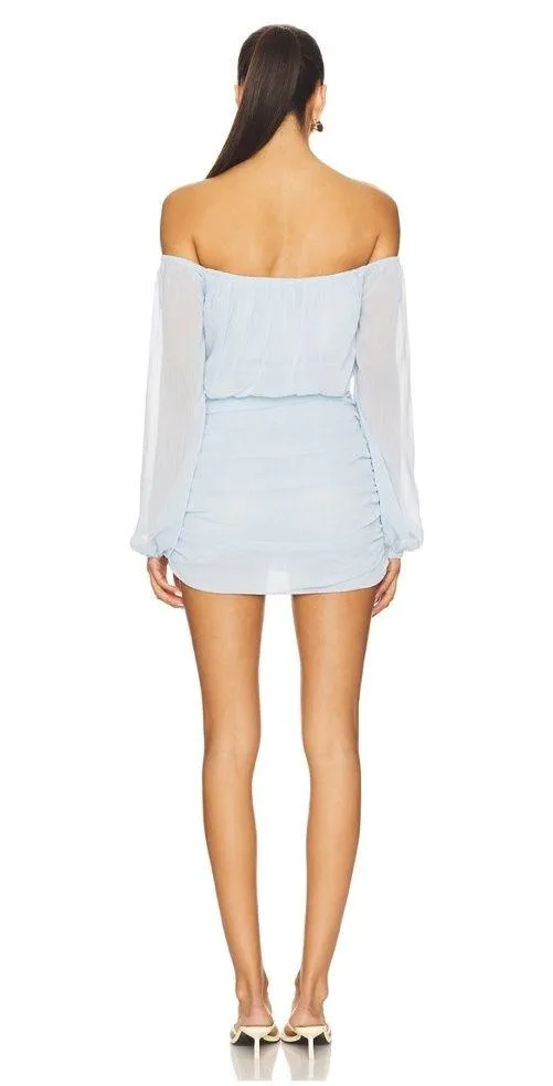Revolve Blue Mini Dress - Image 2