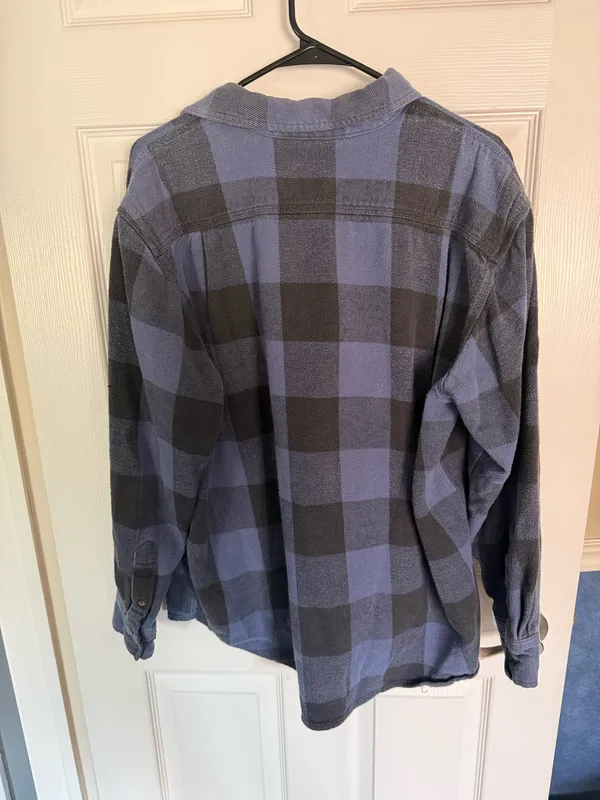 Flannel Blue Size XL - Image 2