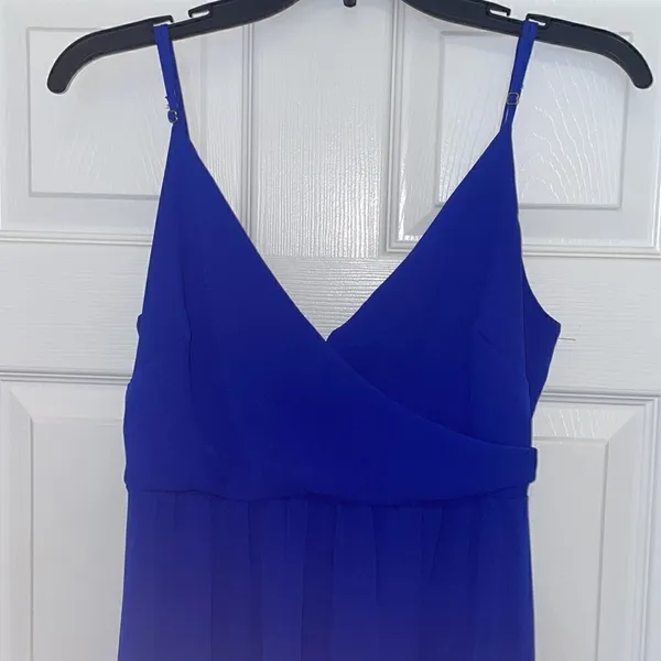 Lulu’s On the Silver Screen Royal Blue Maxi Dress - Image 5