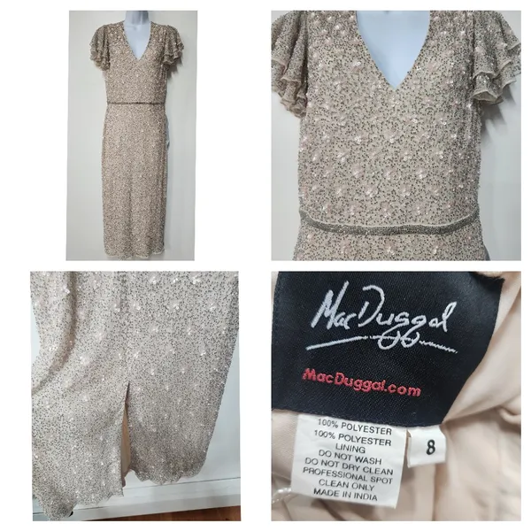 Mac Duggal 10810 NWT Size 8 - Image 4