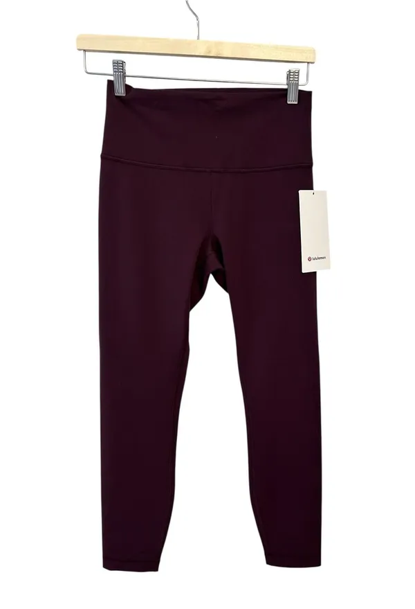 Lululemon Wunder Train High-Rise Tight 25" Size 8 Goodnight Plum NWT Authentic - Image 4