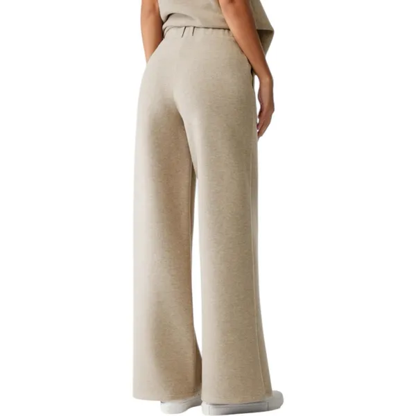NWT OGL FuzzLuxe High Rise Straight Leg Pull On Pleated Pants Medium Morganite - Image 2