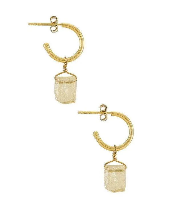 REVOLVE Arms Of Eve Carmen Hoop Earrings Citron Women's Size OS - Image 3