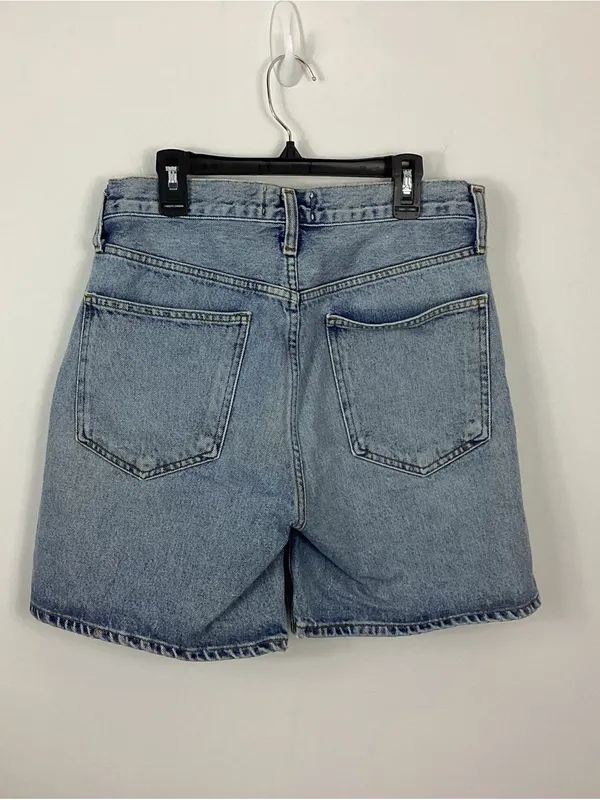 Agolde Criss Cross Jean Shorts Size 27 - Image 6