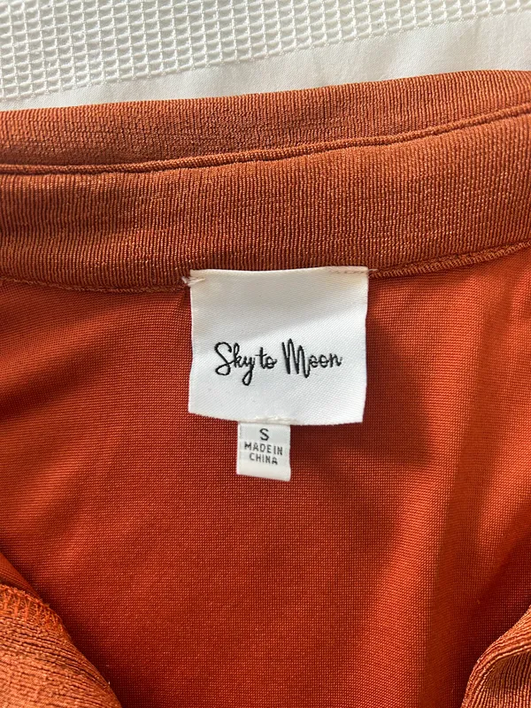 Sky to Moon Orange  Mini Dress - Image 2