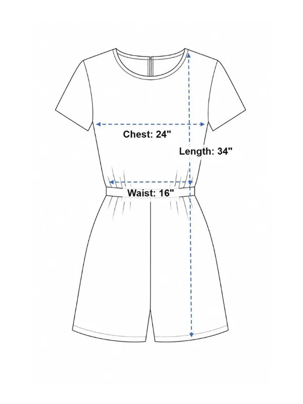 Halara V Neck Short Sleeve Pocket Waffle Casual Romper Orange L - Image 7