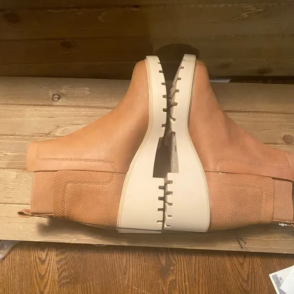 NEW A.N.A Tan  suede booties. Size 8 - Image 2