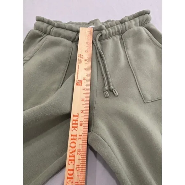 Olive +‎ Oak Sage Green Fleece Joggers Sweatpants Pockets Womens Medium - Image 8