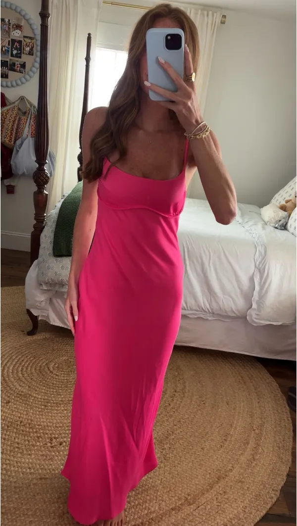 Boutique Dress Pink - Image 2