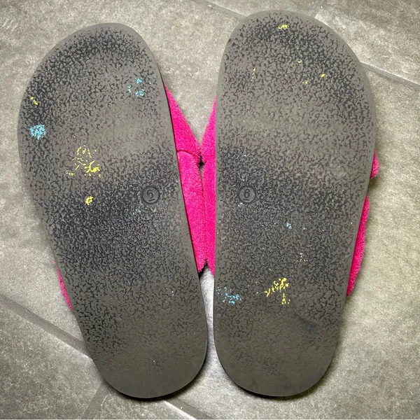 Anthropologie Maeve Terry Pink Criss Cross Slide Sandals Women’s Shoe Size 6 - Image 6