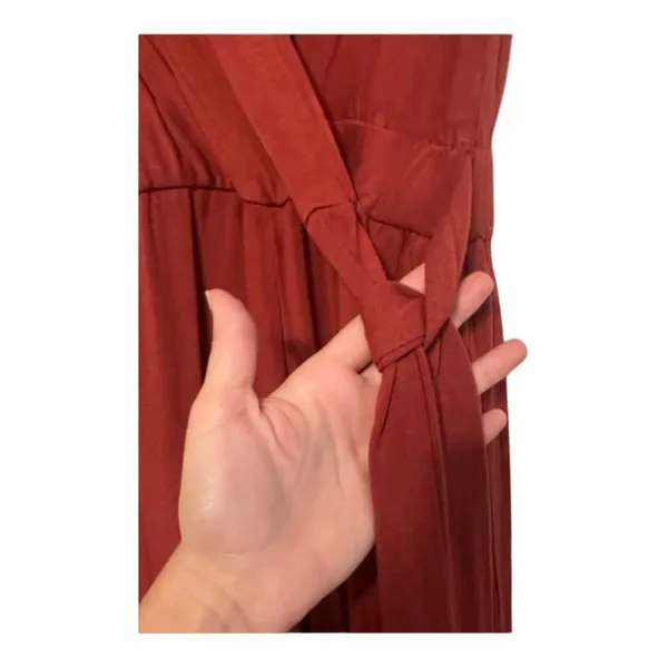 Catherine Malandrino Cropped Pant Romper // size M - Image 4