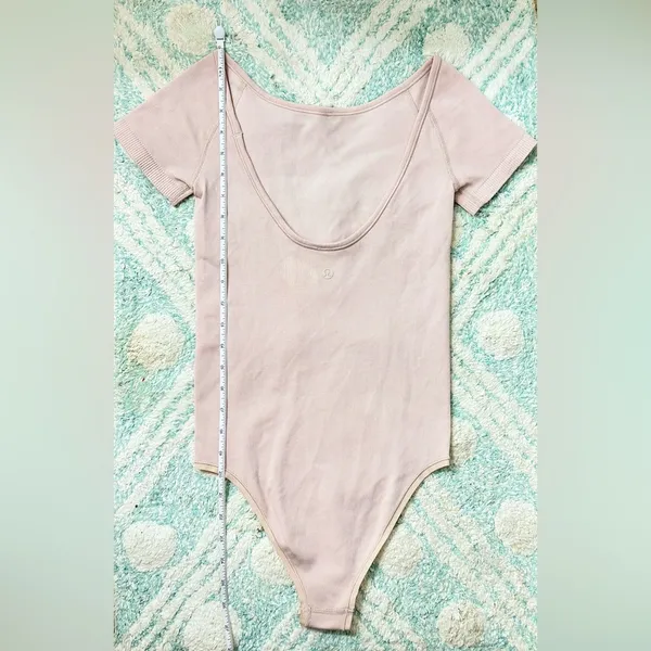 Lululemon Seek Simplicity Bodysuit - Pink Bliss - 2 - Image 11