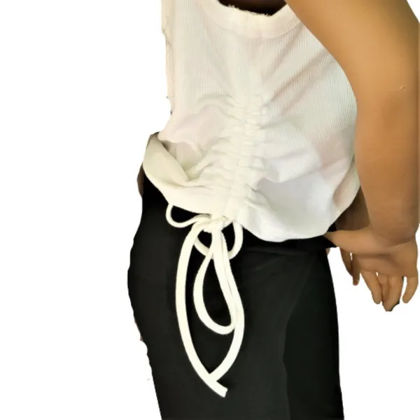 White Tank Top Size Medium NWT - Image 4