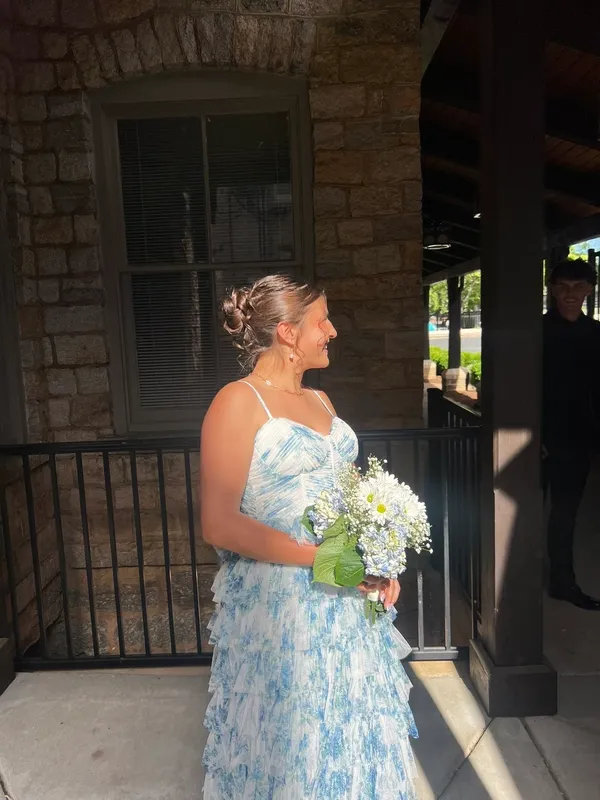 White Prom Dress - Image 2