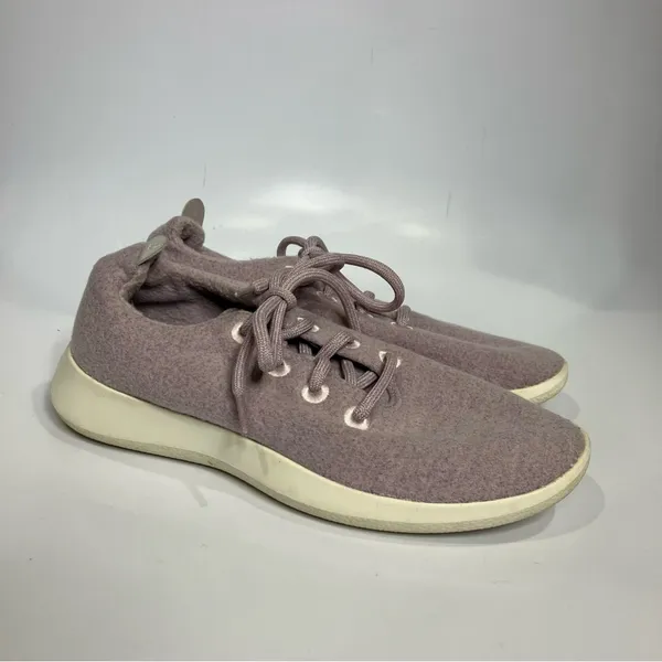 Allbirds wool runners lavender merino wool sneakers women’s‎ size 9 washable - Image 2