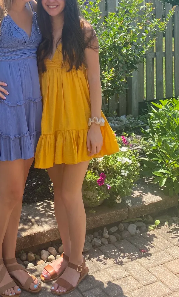 Boutique Yellow Sundress - Image 3
