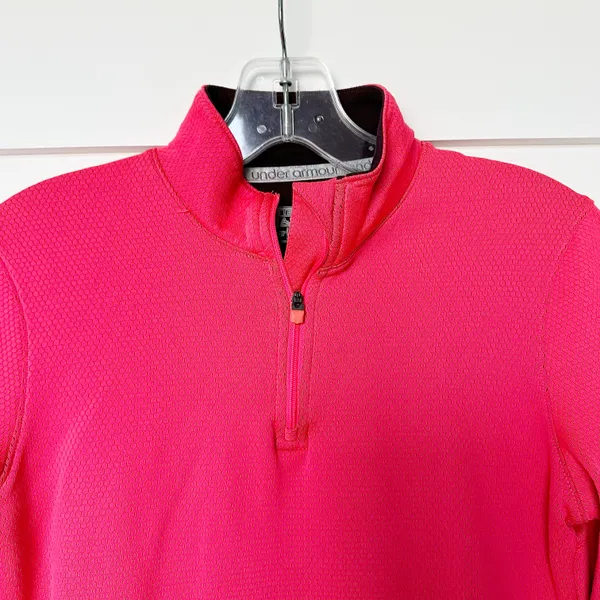 Under Armour Neon Cold Gear Fitted Top - Image 2