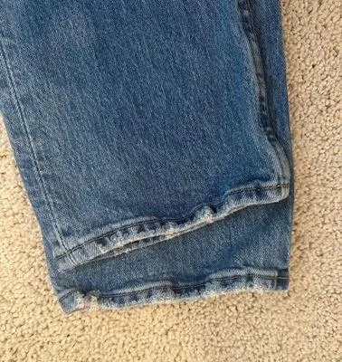 Abercrombie 90’s Straight Ultra High Rise Curve Love Jeans - Image 4
