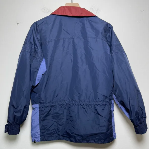 VTG 90s Columbia‎ Women Jacket Small Blue Maroon Colorblock Gorp Windbreaker - Image 8
