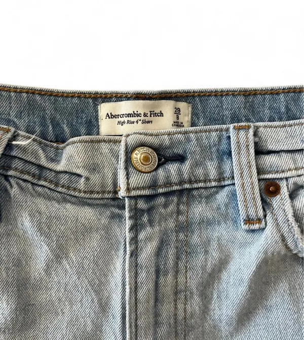 Abercrombie High-Rise 4" Shorts - Image 2