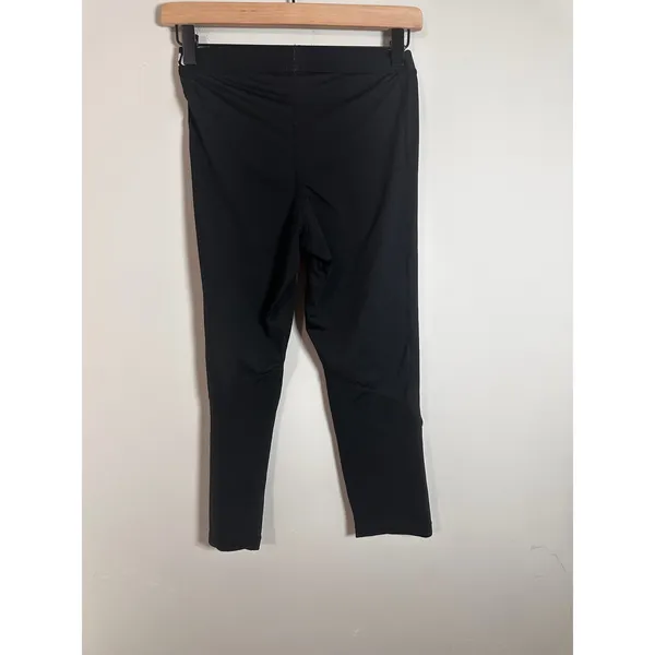 Nike Pro Dri-FIT‎ Womens Black Mid Rise Cropped Leggings CZ9832-010 Size M - Image 7
